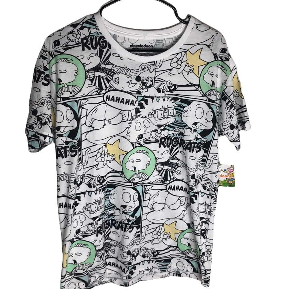 Nickelodeon Rugrats All Over Print Shirt Size M